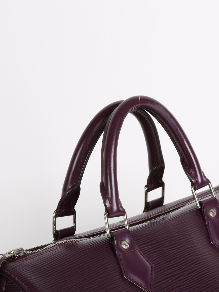 Louis Vuitton Cassis Epi Speedy 35 Bag – Bagaholic