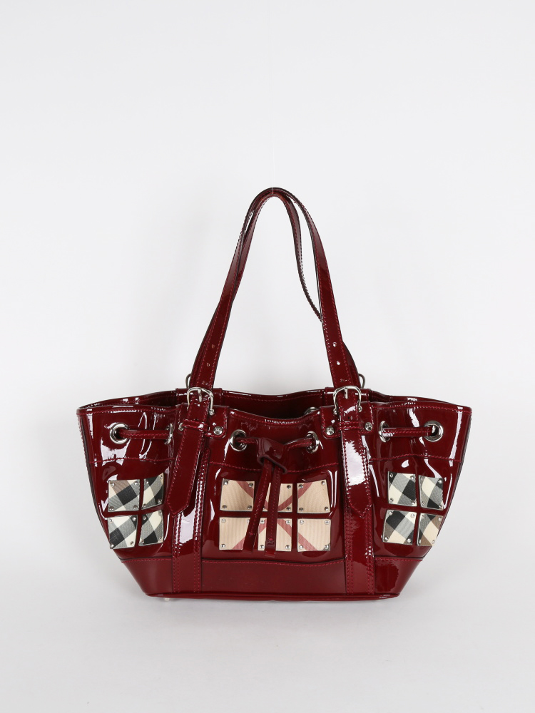 burberry maroon bag