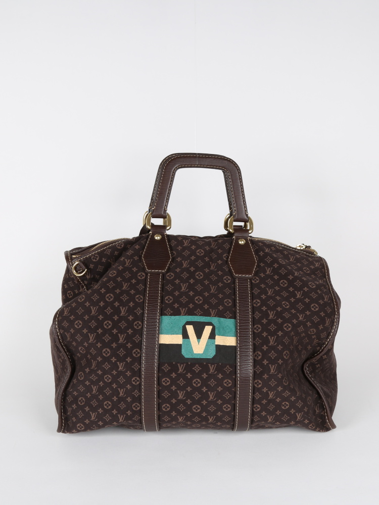 Louis Vuitton Mini Lin Keepall Bag www.luxurybags