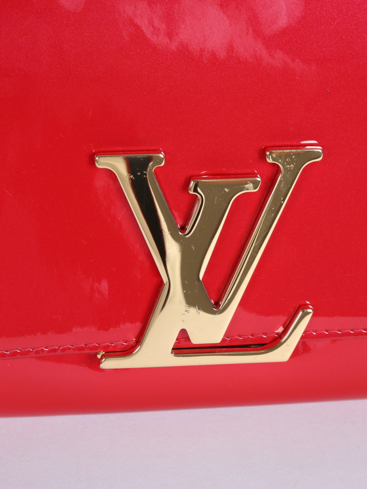 Louis Vuitton, Patent Leather Louise Clutch