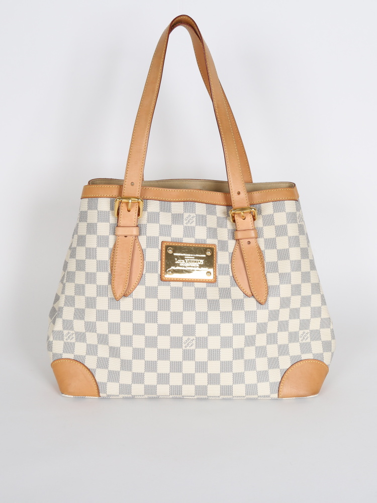 Louis vuitton damier discount azur hampstead mm