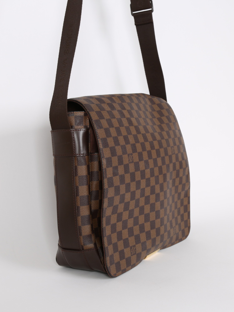 Louis Vuitton Damier Ebene Bastille Messenger Bag Brown Cloth ref