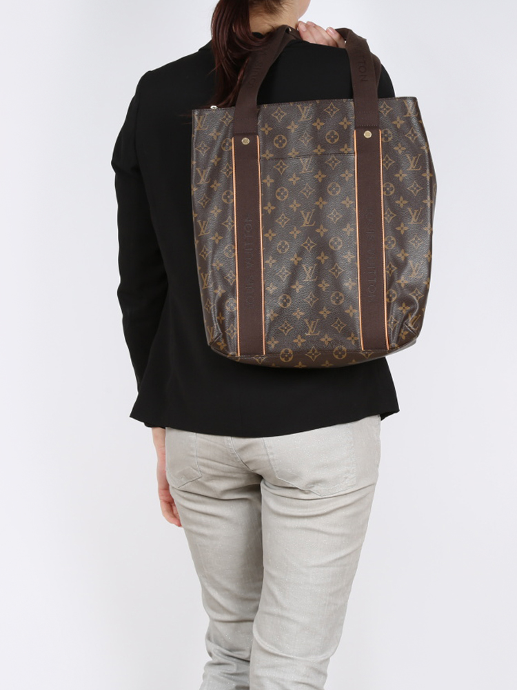 LOUIS VUITTON Monogram Canvas Cabas Beaubourg Tote Bag