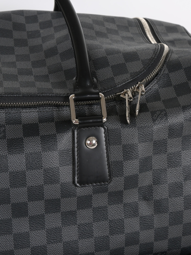 Louis Vuitton Roadster Duffle Bag Damier Graphite Black