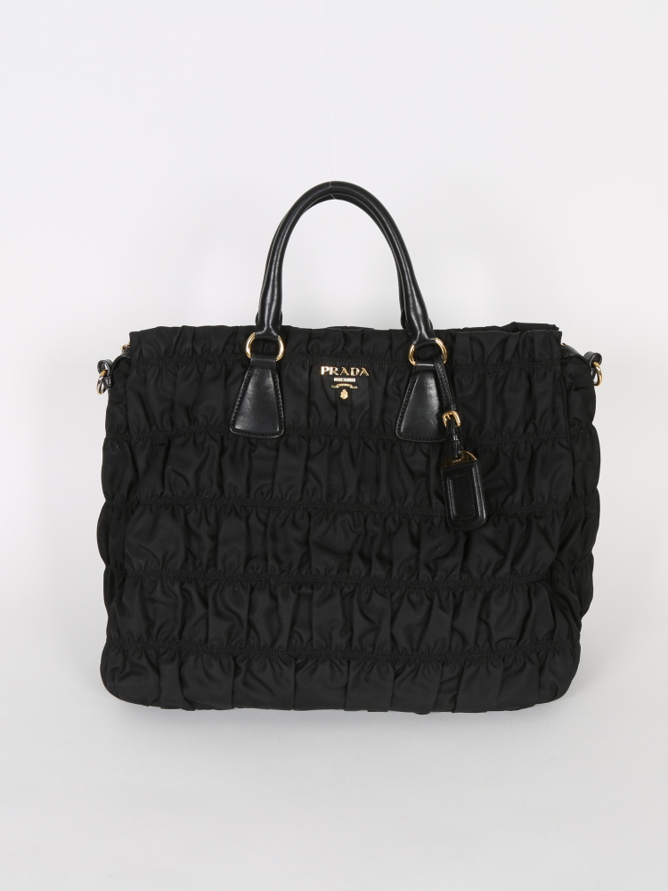 Prada Tessuto Nylon Tote Medium www.luxurybags