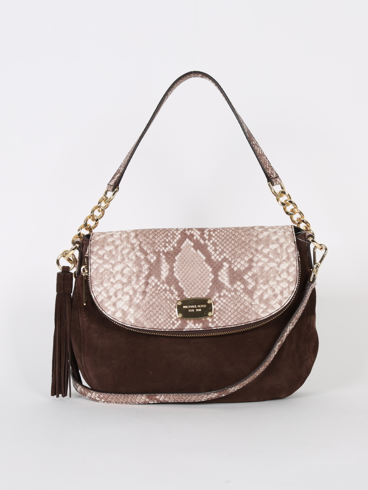 Michael kors suede crossbody sale