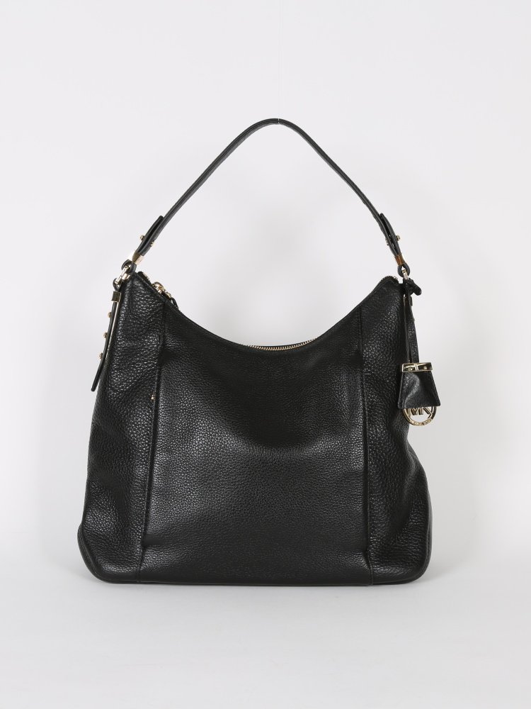 Michael kors black leather handbags sale