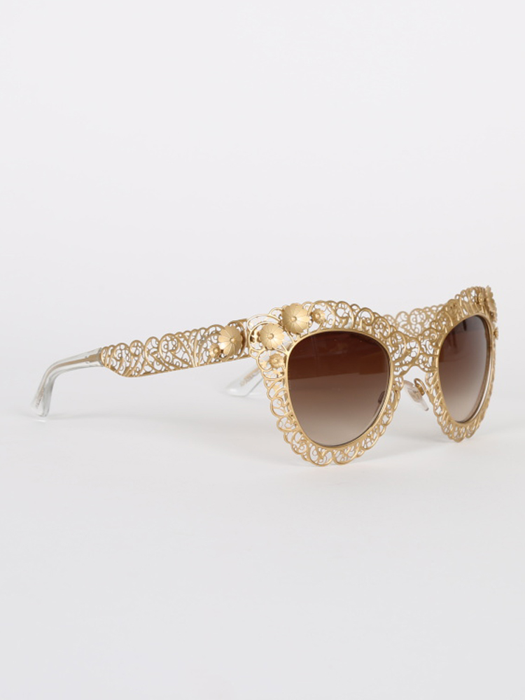 Dolce gabbana best sale filigree sunglasses