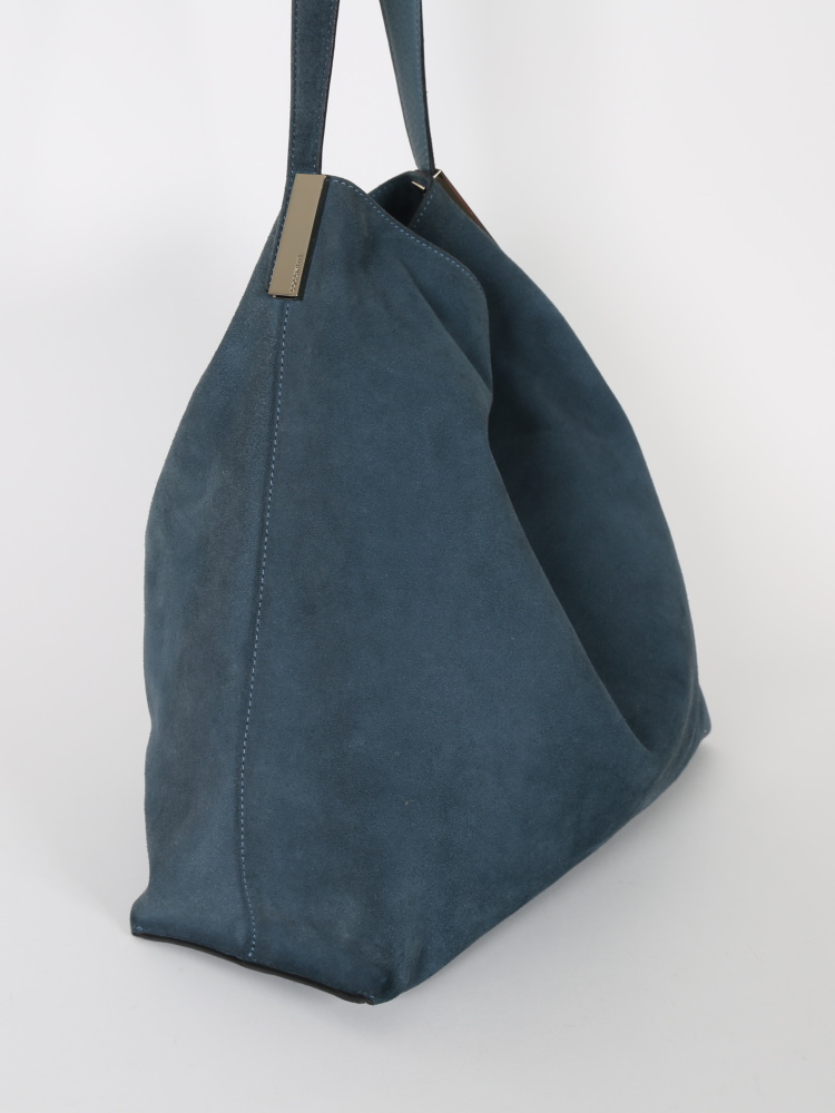 Large suede sale hobo bag