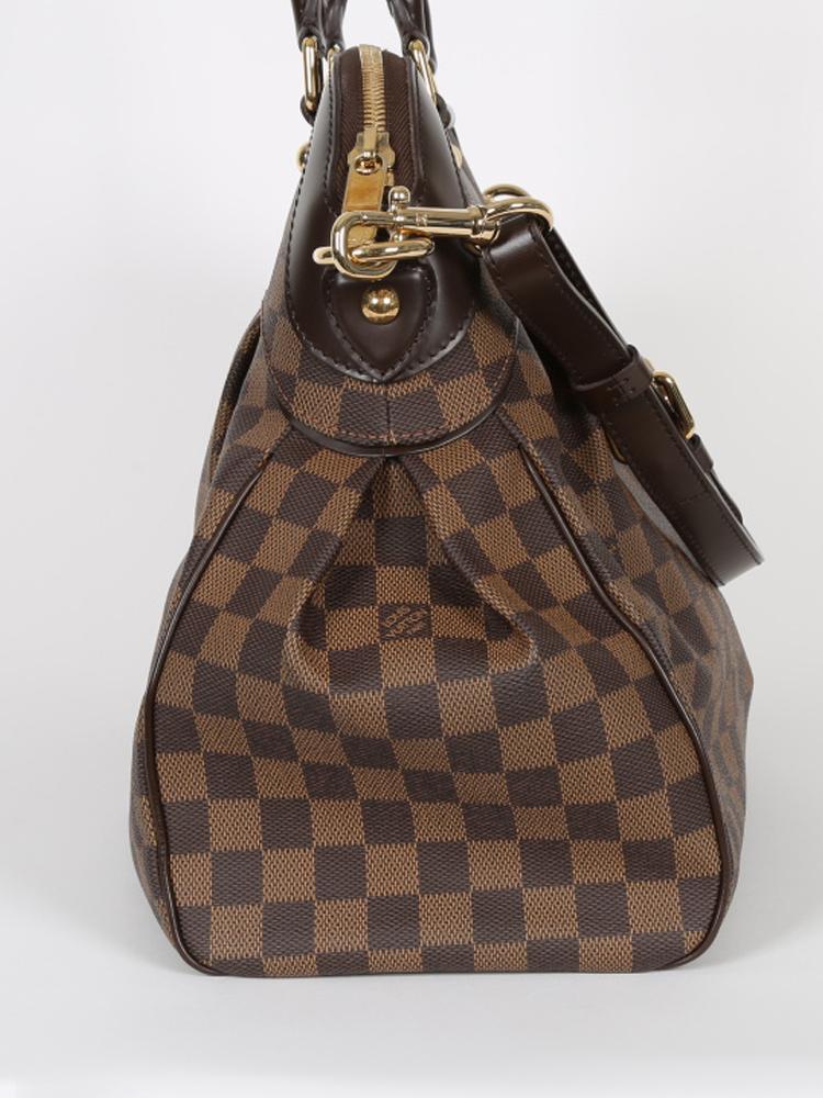 LOUIS VUITTON Damen Trevi Damier Ebene aus Canvas in Braun