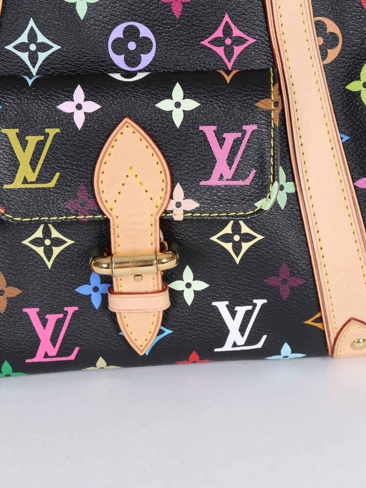 Louis vuitton priscilla multicolore black sale