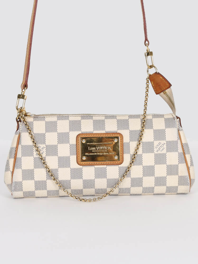 Louis Vuitton - Eva Clutch Damier Azur Canvas