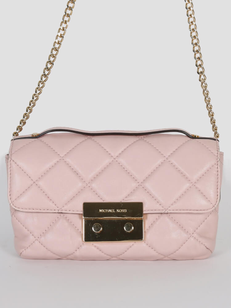 Michael kors sloan small quilted crossbody sale