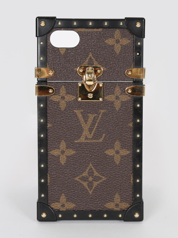 Louis Vuitton Monogram Canvas Eye Trunk iPhone 7 Case For Sale at