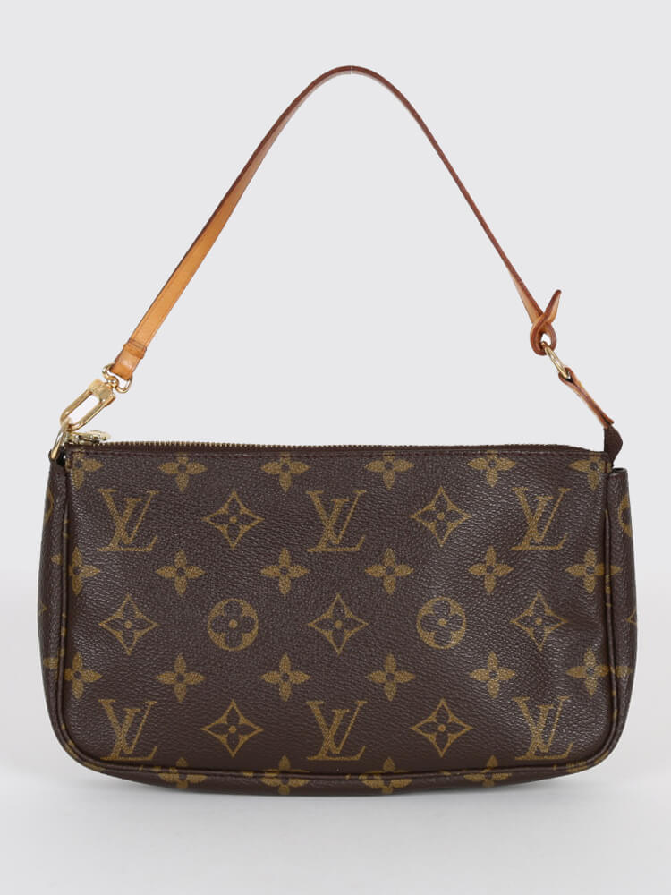 pochette monogram canvas