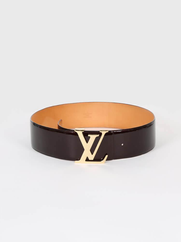 Louis-Vuitton-Monogram-Saint-Tulle-Daily-Belt-85/34-Noir-M0195