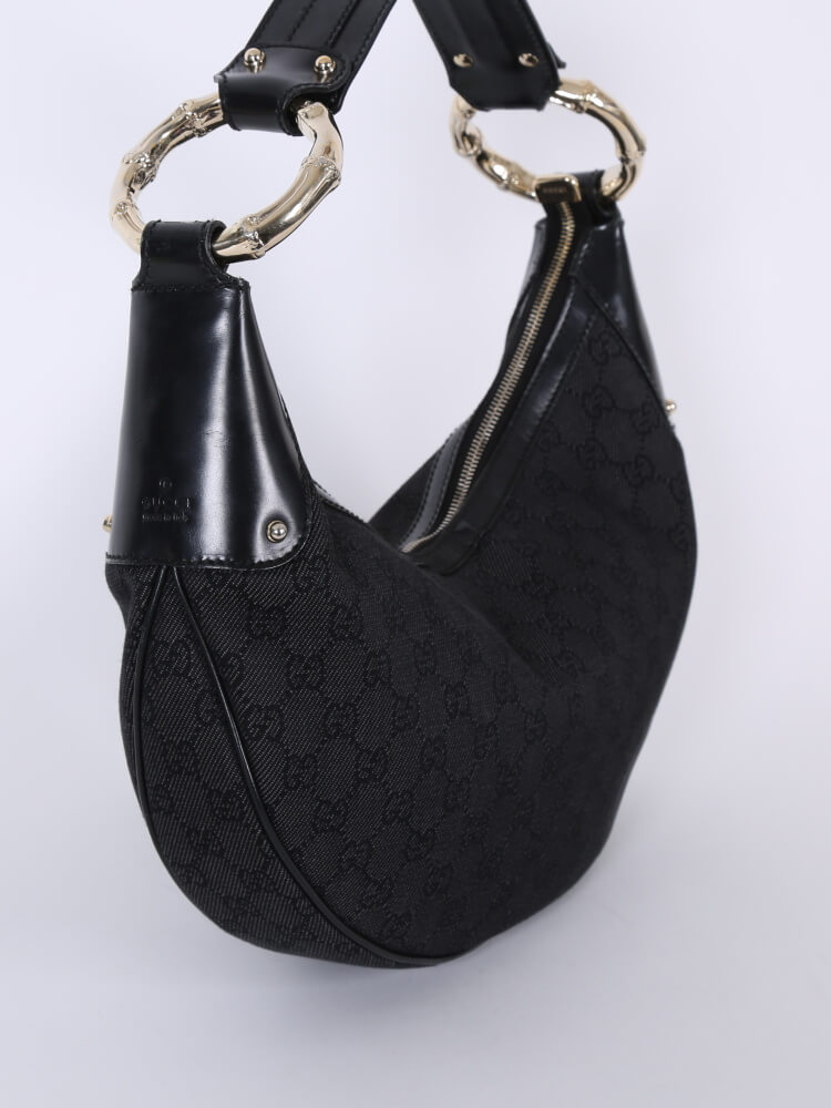 Gucci bamboo ring hobo bag sale