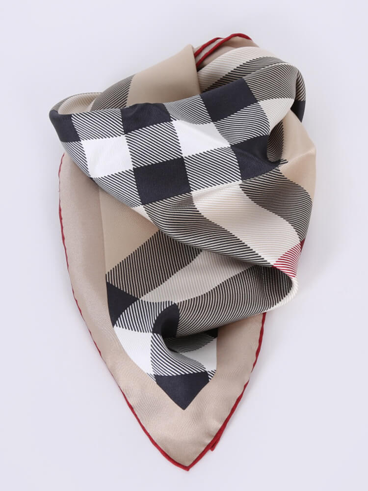 Burberry small store silk scarf