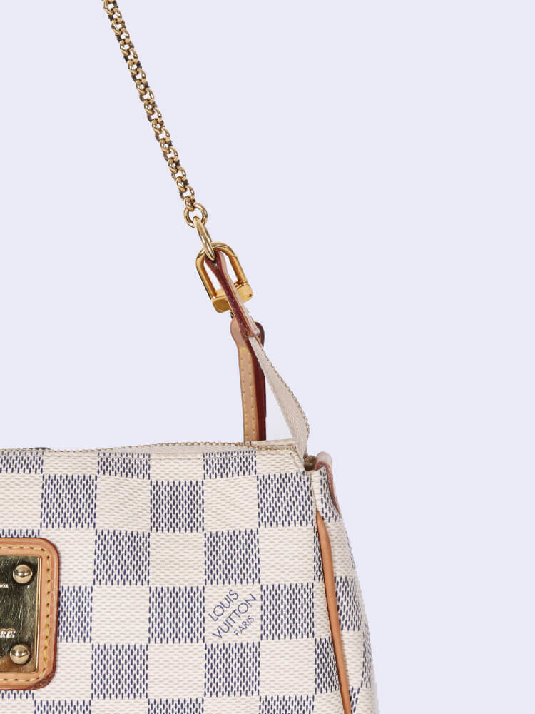 Louis Vuitton Eva Damier Azur Beige Synthetic ref.210906 - Joli Closet