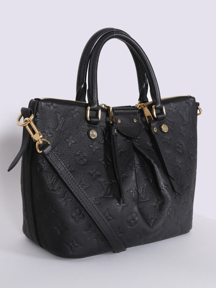 Louis Vuitton Black Monogram Empreinte Mazarine PM Bag – The Closet