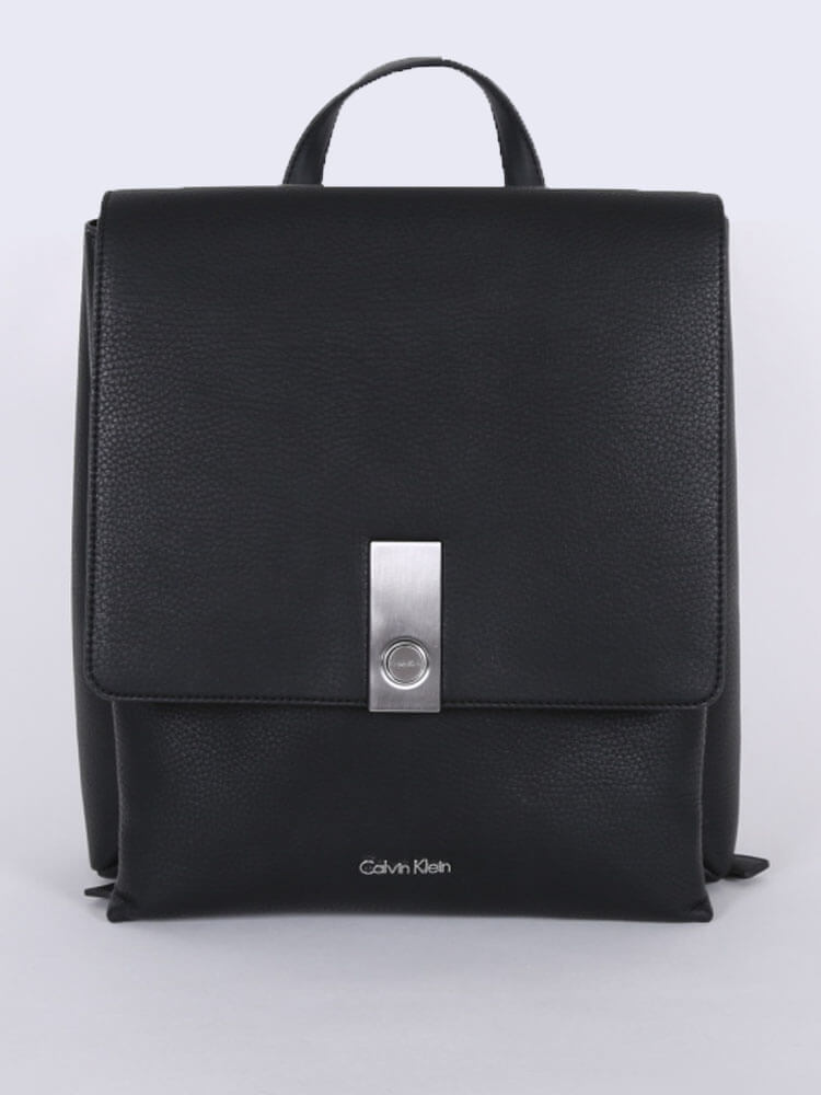 Calvin Klein Carrie Eco Leather Backpack Black www.luxurybags