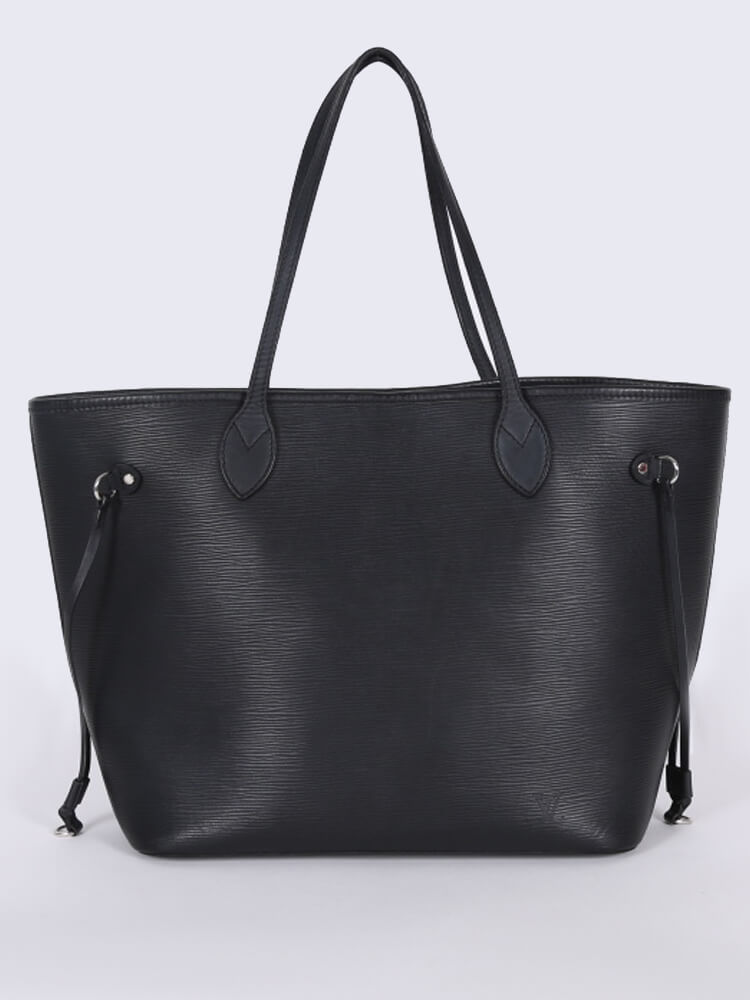Louis Vuitton, Bags, Louis Vuitton Neverfull Mm Epi Leather Noir Black
