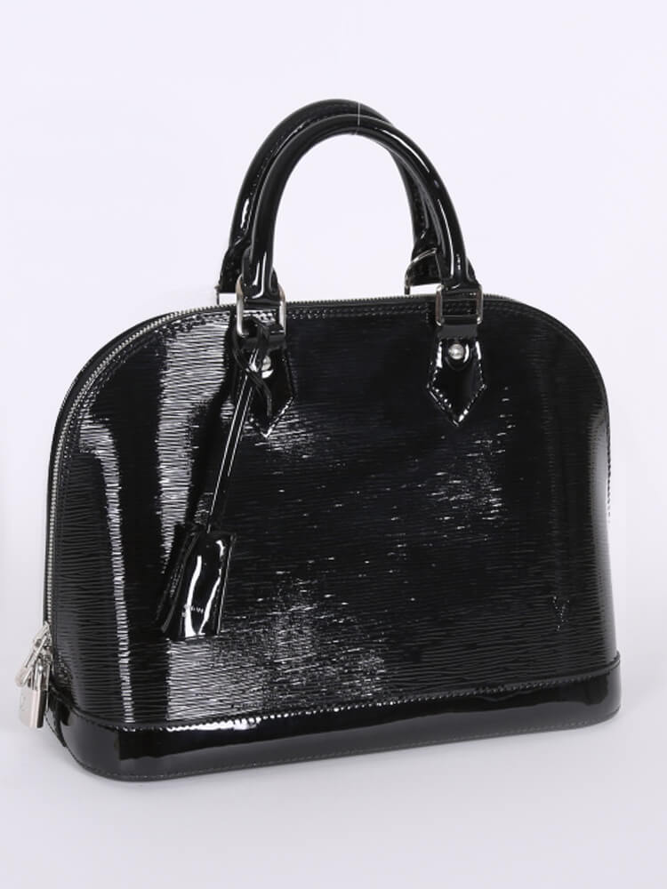 Louis Vuitton Alma PM Epi Leather Electric Noir www.luxurybags