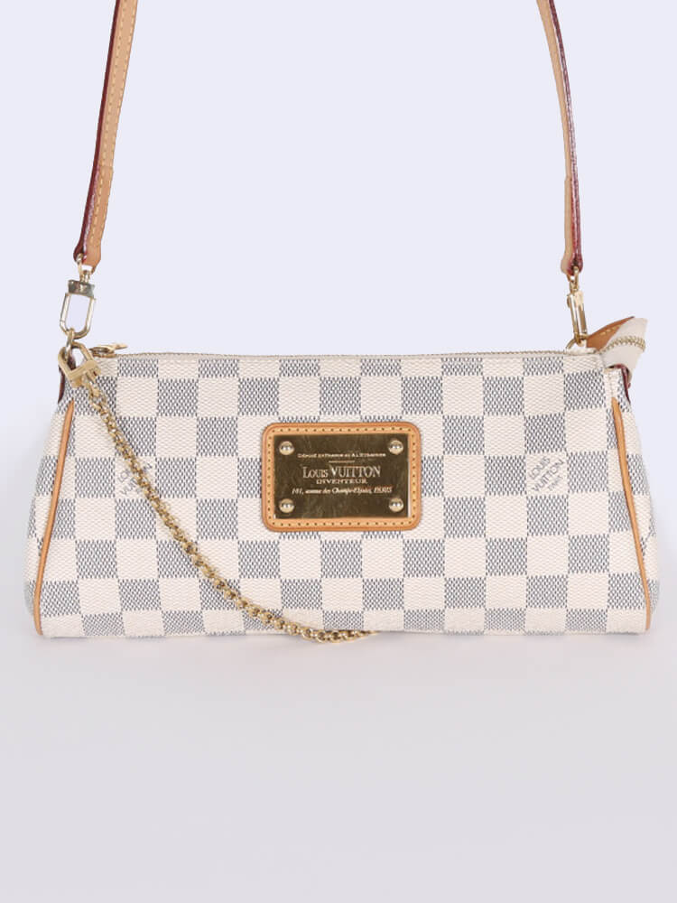 Louis Vuitton - Eva Clutch Damier Azur Canvas