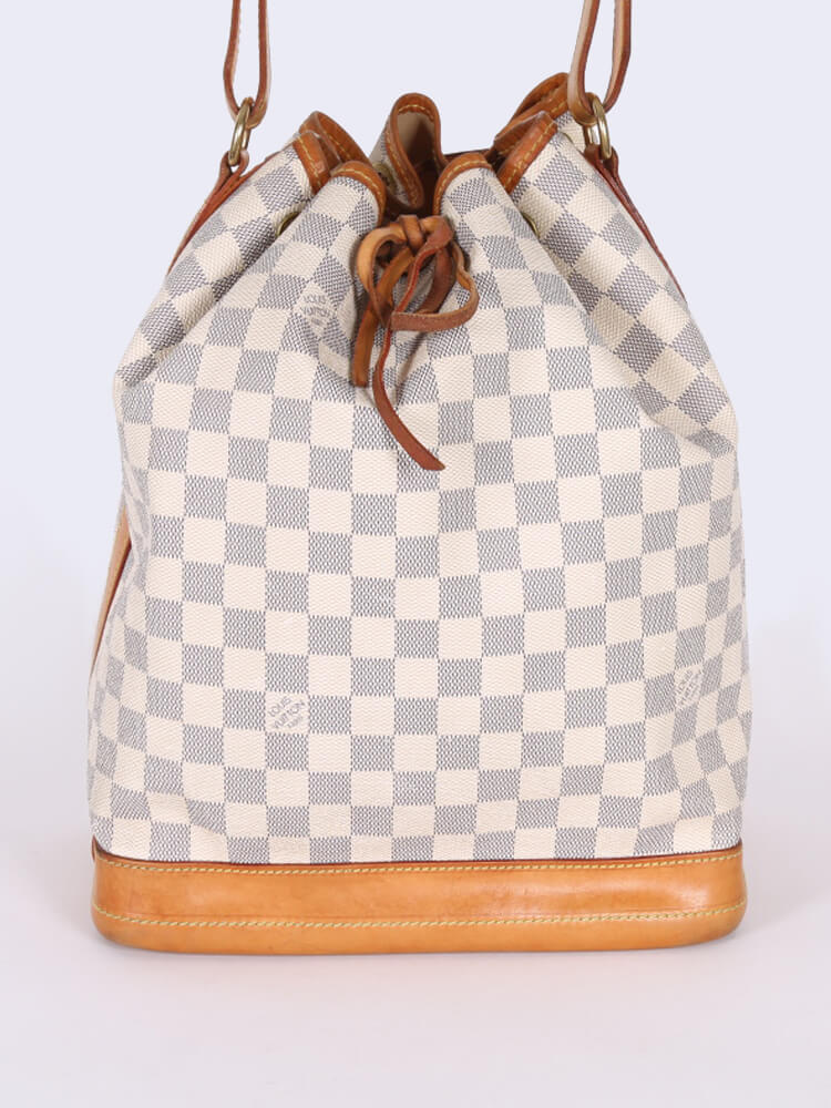 Louis Vuitton, Bags, Azur Noe Louis Vuitton Damier Shoulder Bag