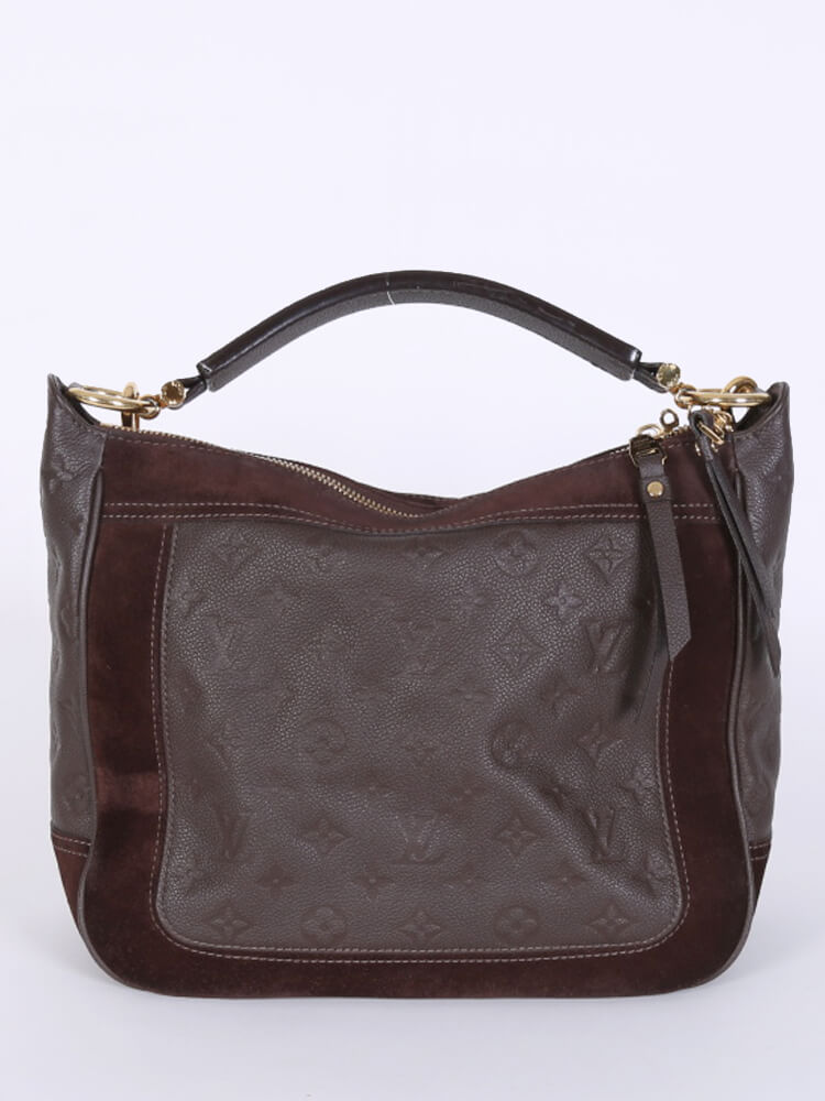 Audacieuse leather handbag Louis Vuitton Brown in Leather - 29789578