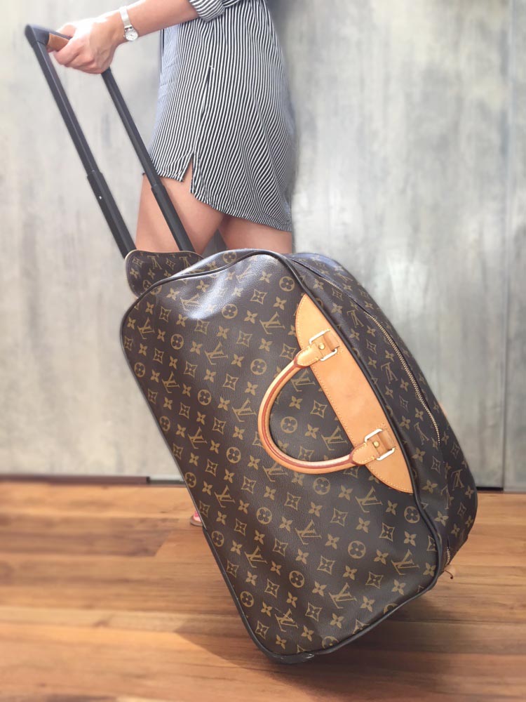 Louis Vuitton Eole 50 Rolling Luggage Bag Monogram