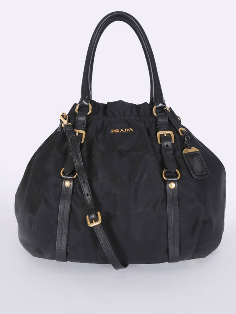 Prada Tessuto Nylon Bag with Strap www.luxurybags