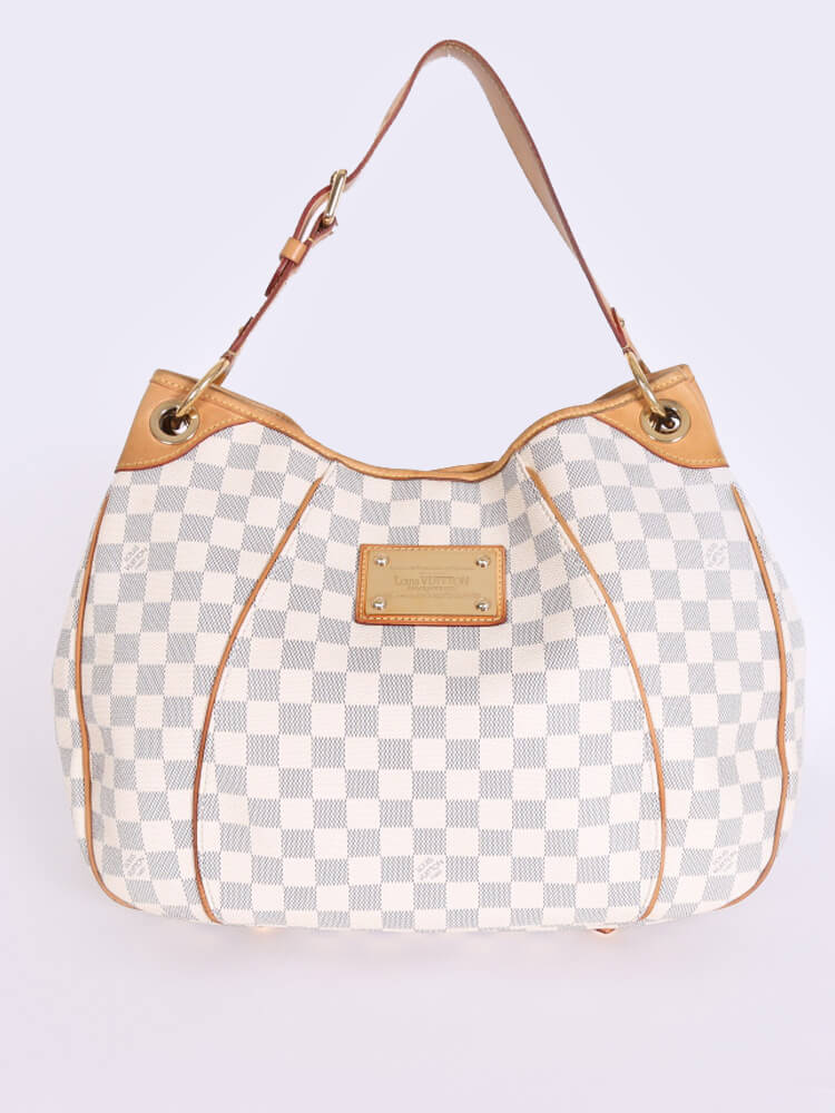 Louis Vuitton Shoulder Bag Azur Galliera PM Tote N55215 Damier Canvas White  Women's LOUIS VUITTON