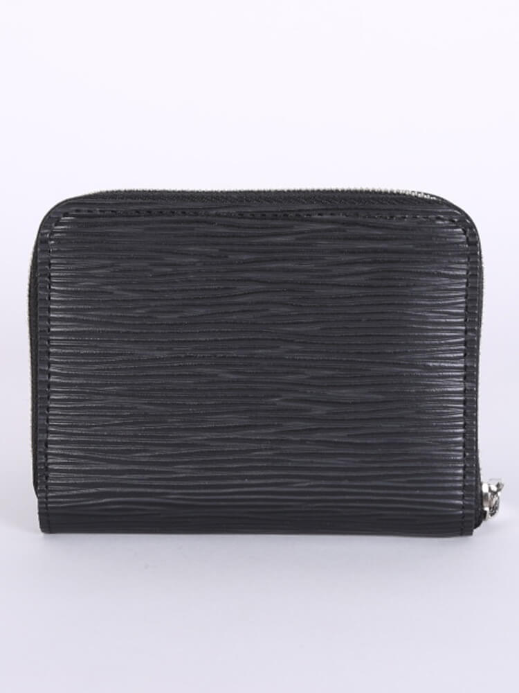 Louis Vuitton Zippy Coin Purse Black EPI