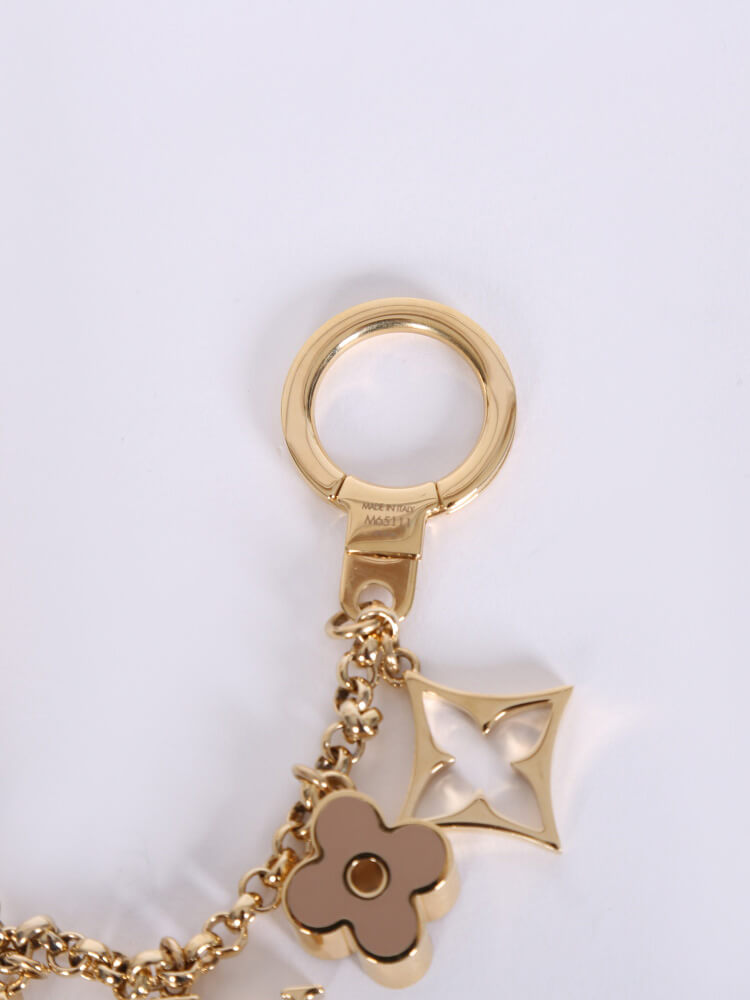 Monogram bag charm Louis Vuitton Gold in Metal - 34892252