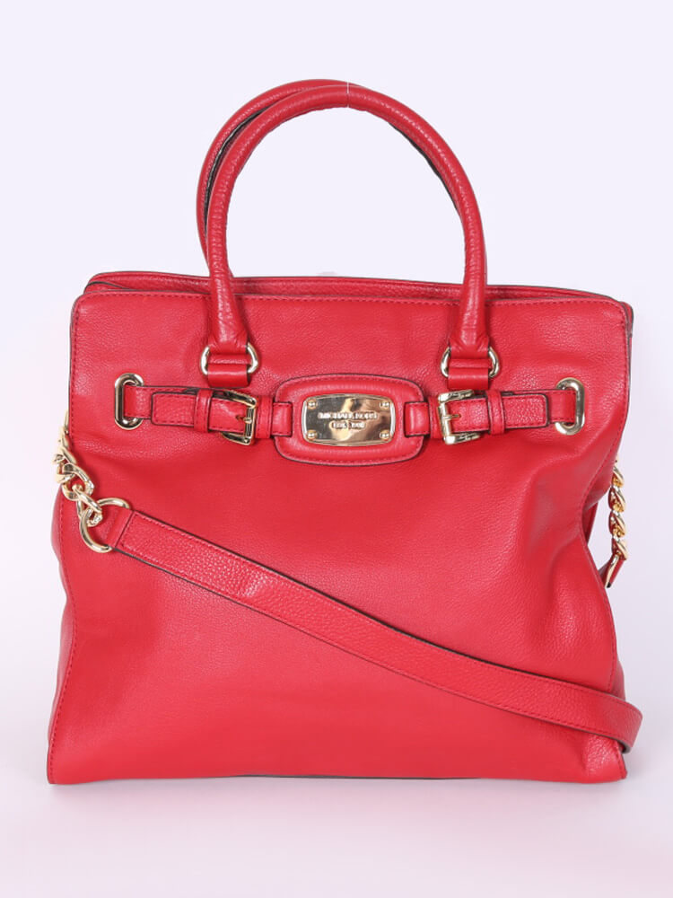 Michael Kors - Hamilton Large Leather Red 