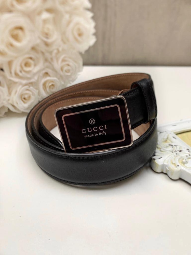 All black mens gucci belt online