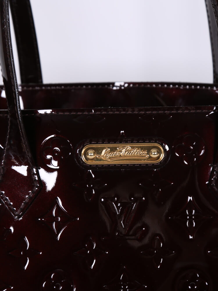 Louis Vuitton Amarante Monogram Vernis Leather Wilshire Mm In Nocolor, ModeSens