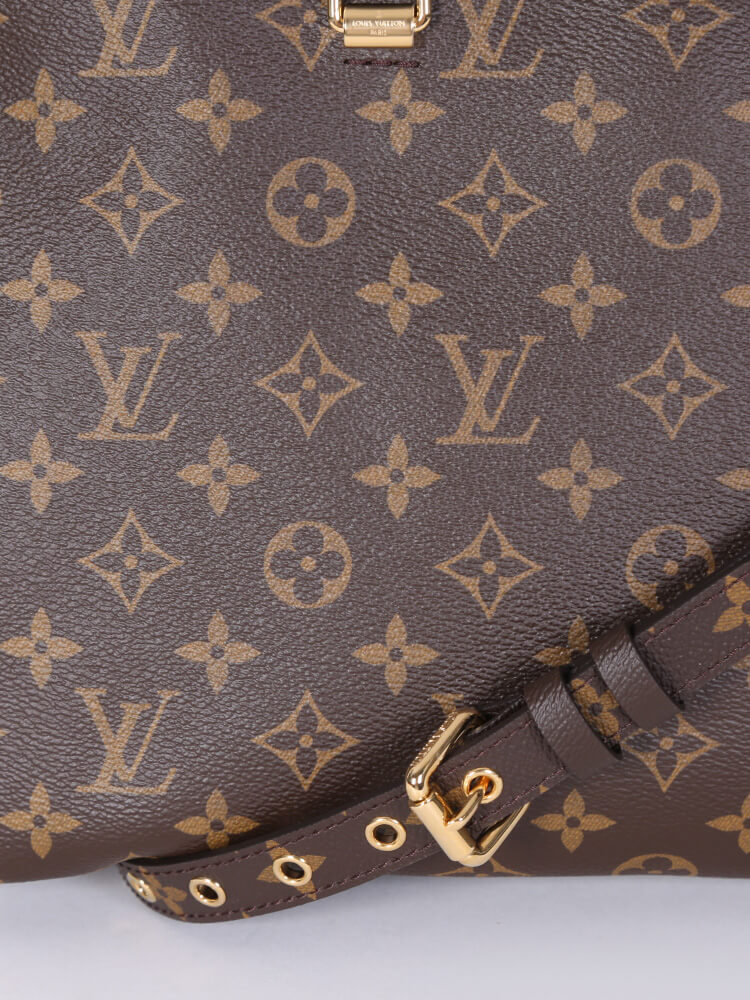 Louis Vuitton Monogram Canvas Pallas Full Noir Black at Jill's