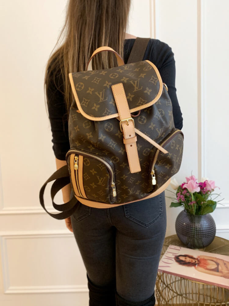 Louis Vuitton Monogram Bosphore Beige Backpack - A World Of Goods For You,  LLC