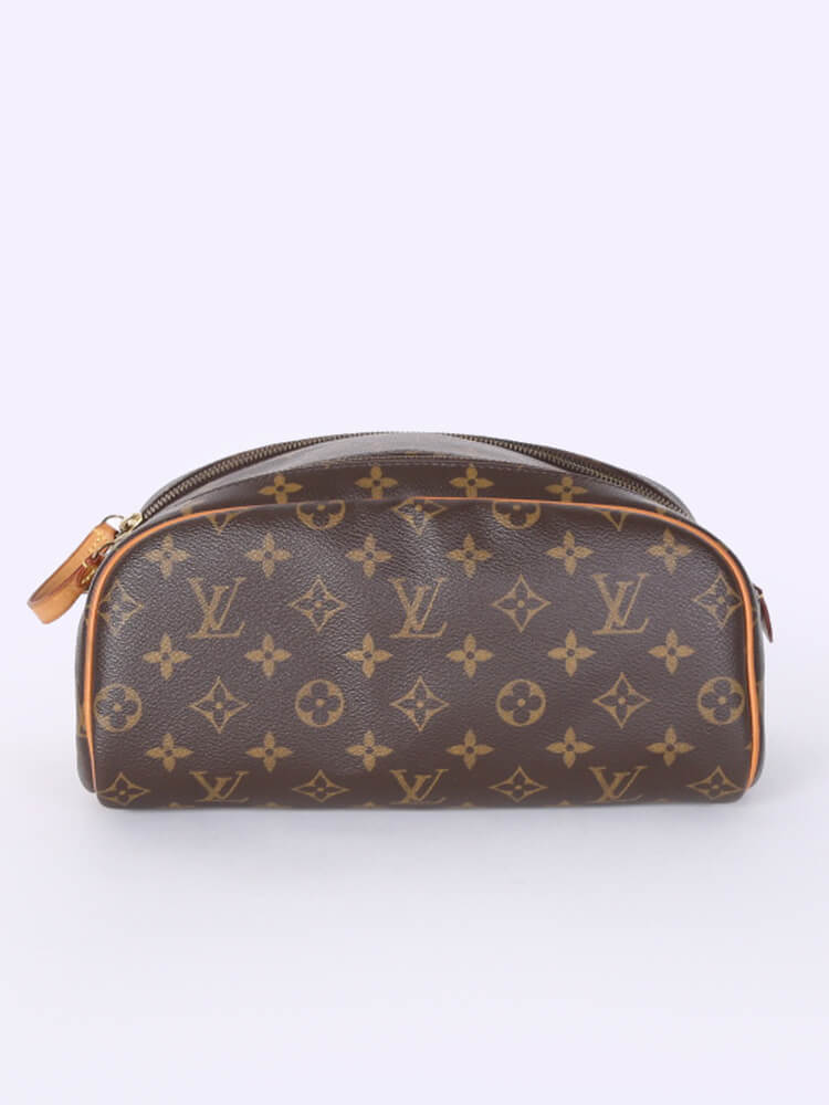 LOUIS VUITTON Monogram Trousse Tolietry Pouch King Size Travel Great  Condition