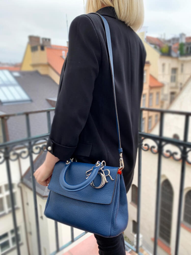 dior small leather bag