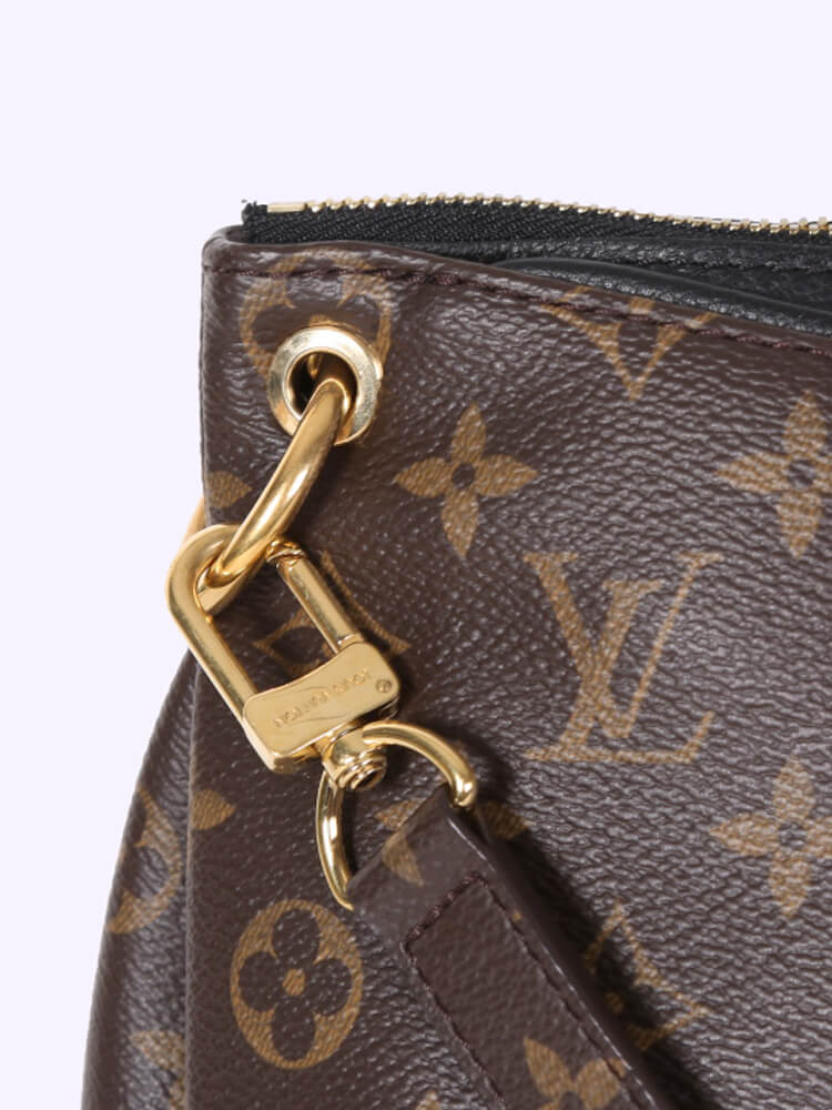 Louis Vuitton Monogram Canvas Pallas Full Noir Black at Jill's