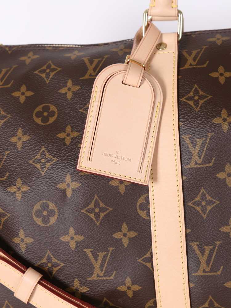 Louis Vuitton Keepall Bandouliere 50, Canvas, Mono - Laulay Luxury