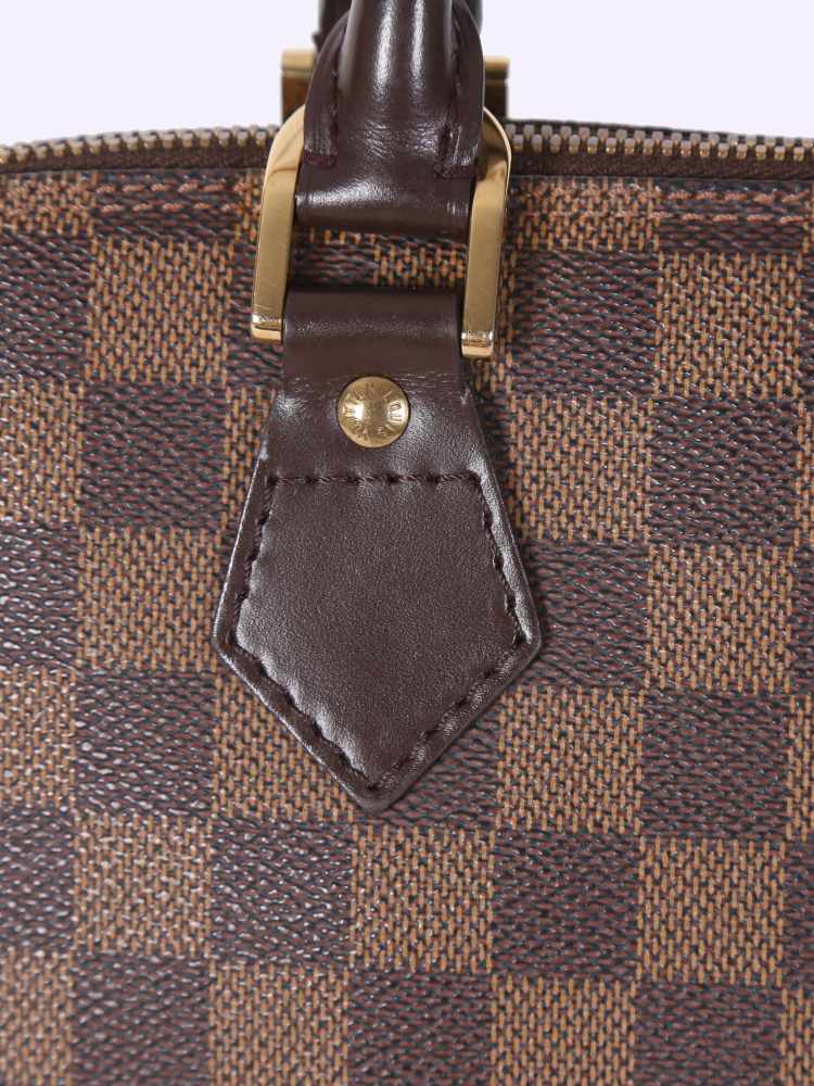 LOUIS VUITTON #37444 Alma PM Damier Èbene Canvas Satchel Bag – ALL