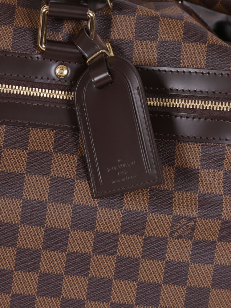 Louis Vuitton Damier Ebene Coated Canvas Eole Rolling Luggage 50 cm Louis  Vuitton | The Luxury Closet