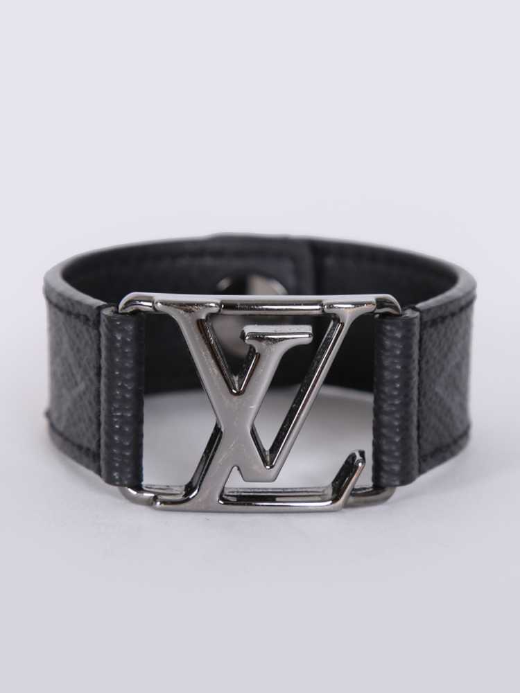 Louis Vuitton Hockenheim Bracelet Monogram Eclipse Canvas and Metal Black  1009971