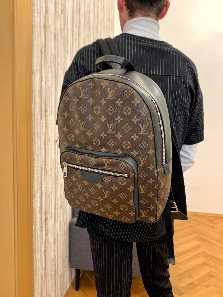 Louis Vuitton Black Monogram Canvas Josh Backpack Louis Vuitton