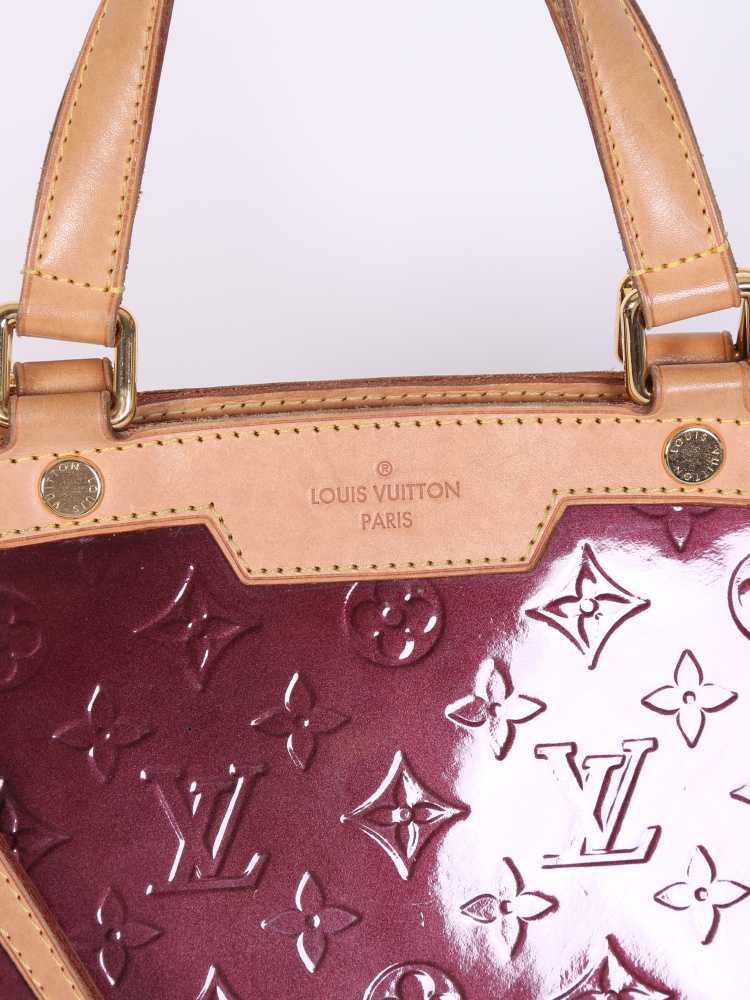 Louis Vuitton Rouge Fauviste Monogram Vernis Avalon GM Bag – The Closet