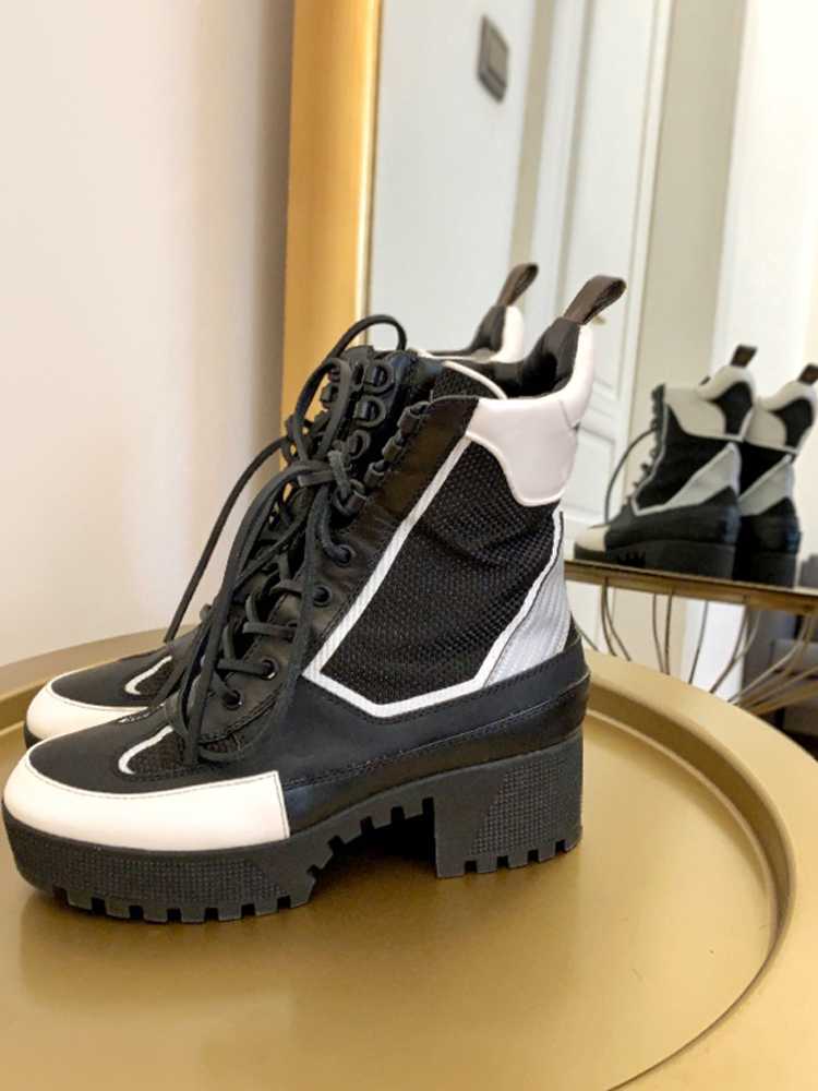 Louis Vuitton Laureate Desert Monogram Combat Boots - ShopStyle